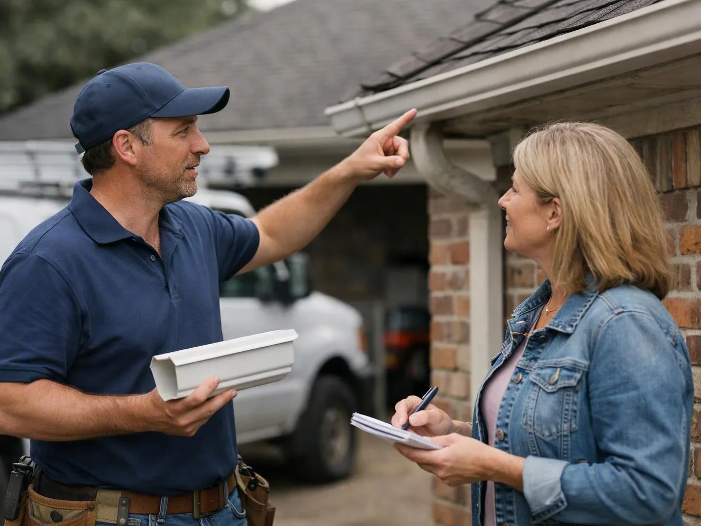 All Pro Roofing and Gutters team — Built