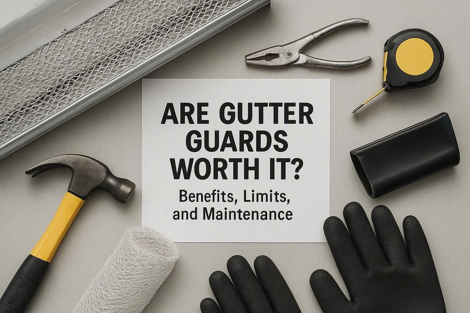 Are Gutter Guards Worth It? Benefits, Limits, and Maintenance
