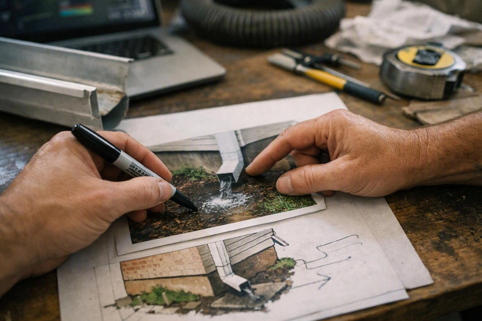 How Gutters and Downspouts Can Help With Water Pooling Near Your Foundation