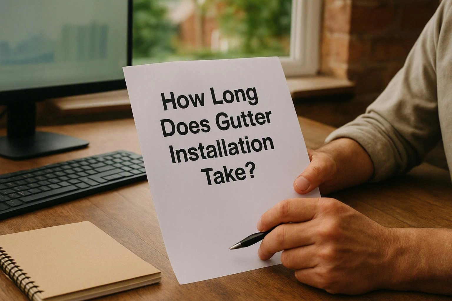 How Long Does Gutter Installation Take?