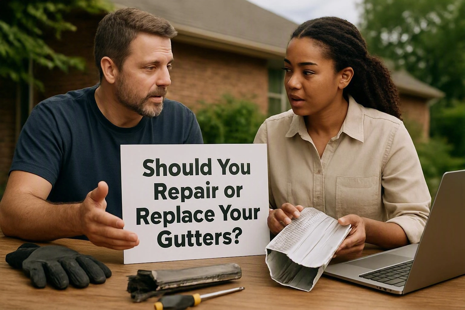 Should You Repair or Replace Your Gutters?