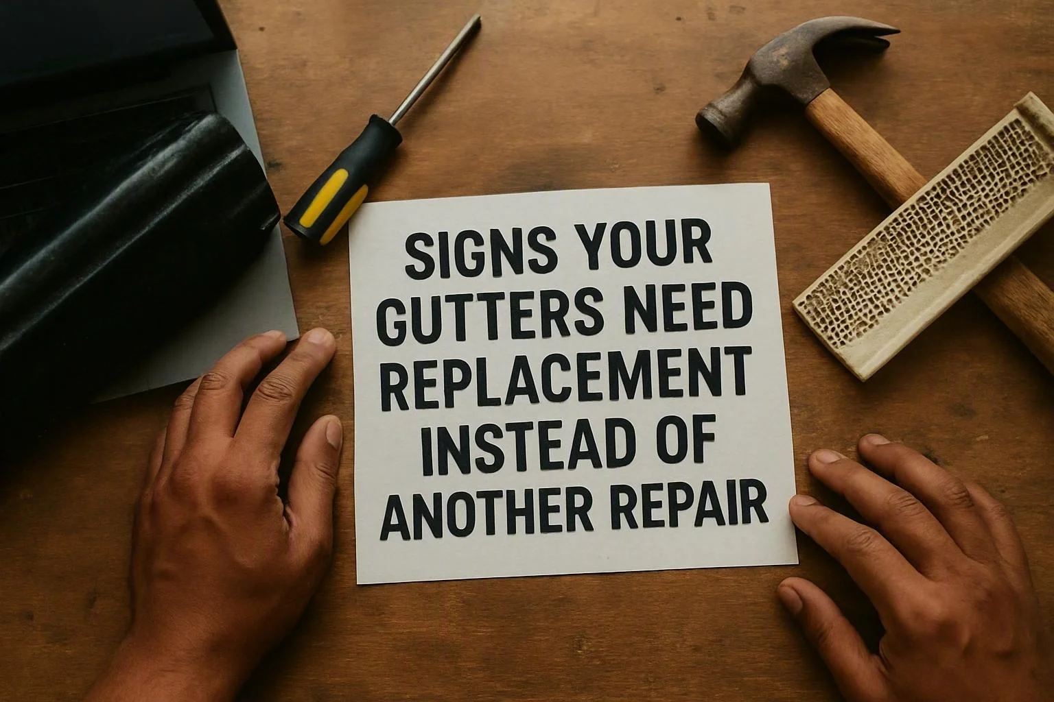 Signs Your Gutters Need Replacement Instead of Another Repair