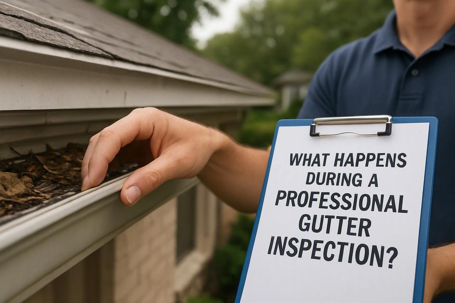 What Happens During a Professional Gutter Inspection?