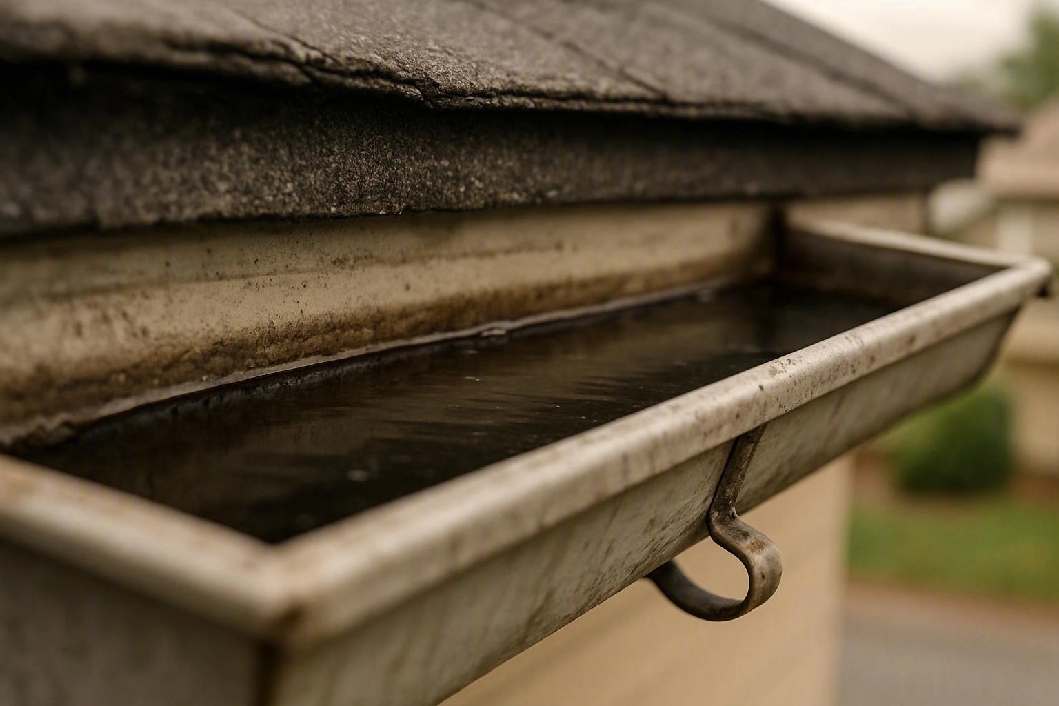 Why Water Sits in Your Gutters and How Slope and Hangers Affect Drainage