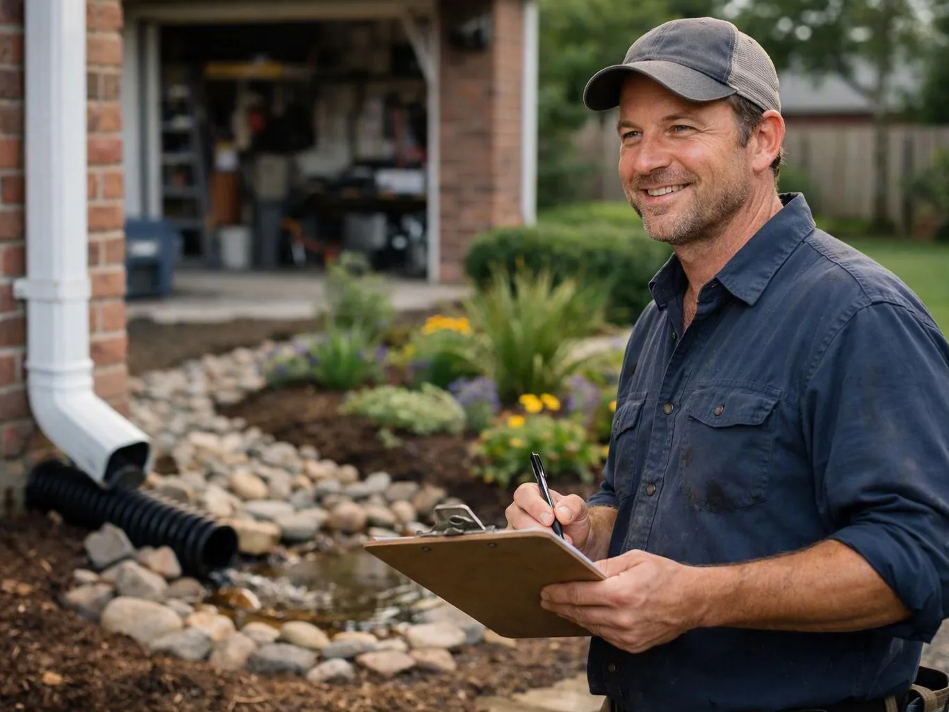 Stormwater-Credit Rainwater Harvesting Gutter Systems
