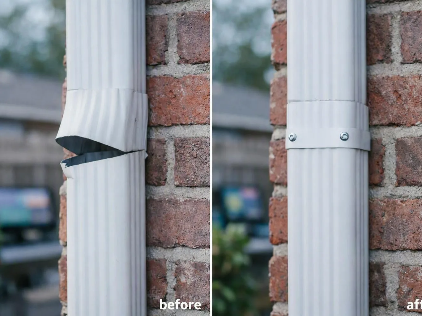 Downspout Installation