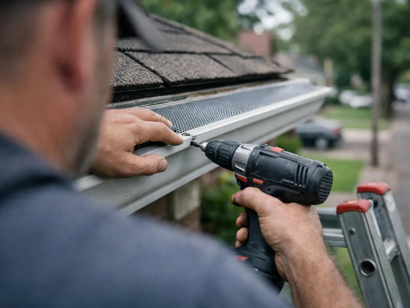 Gutter Guard Installation
